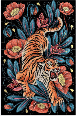 Courageous Matchbox Mini Puzzle Flower & Garden