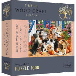 Doggy Friendship Wooden Puzzle Dogs