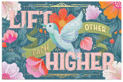 Lift Each Other Higher Matchbox Puzzle Birds