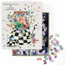 Blooming Kettle Shaped Puzzle - Scratch and Dent Birds