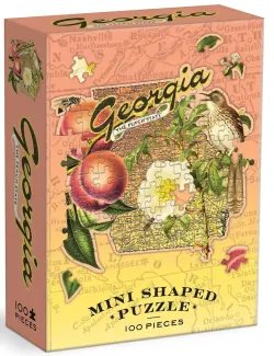 Georgia Mini Shaped Puzzle Birds
