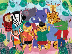 The Wild Bunch to Go Puzzle Children's Cartoon