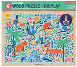 Rainforest Wooden Puzzle & Display Forest Animal