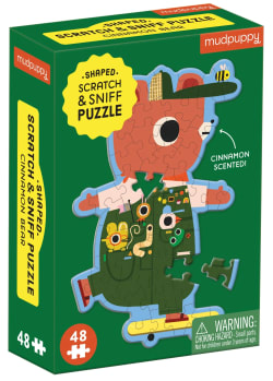 Cinnamon Bear Scratch and Sniff Puzzle Bear