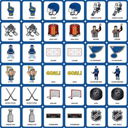 St. Louis Blues Matching Game