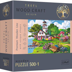 Summer Haven Wooden Puzzle Lighthouse
