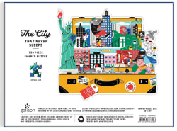 The City That Never Sleeps Shaped Puzzle Landmarks & Monuments