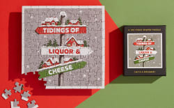 The Tidings Mini Shaped Puzzle Humor