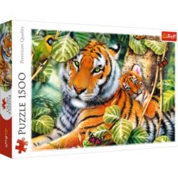 Two Tigers Forest Jigsaw Puzzle