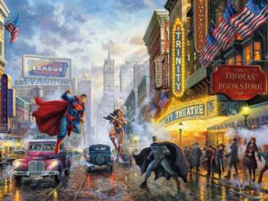 The Trinity T.K. Superheroes Jigsaw Puzzle By Ceaco
