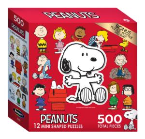 Peanuts - Snoopy 12 Mini Shaped Puzzles Peanuts Jigsaw Puzzle By RoseArt