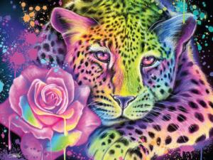 Foil Puzzle - Purrfect Pair Big Cats Jigsaw Puzzle By Ceaco