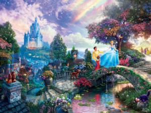 Thomas Kinkade Disney - Mickey & Minnie Sweetheart Bridge, 750