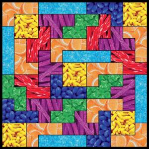 Candy Video Game Jigsaw Puzzle By Ceaco