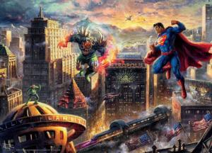 Superman: Man of Steel Superheroes Jigsaw Puzzle By Ceaco