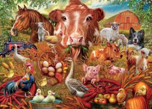 Farm Farm Animal Jigsaw Puzzle By Ceaco