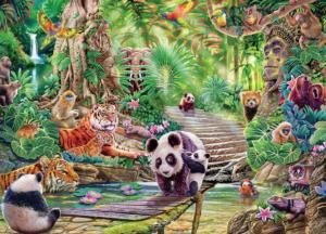 Asian Wildlife Asia Jigsaw Puzzle By Ceaco