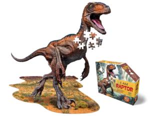 I Am Raptor Dinosaurs Children's Puzzles By Madd Capp Games & Puzzles