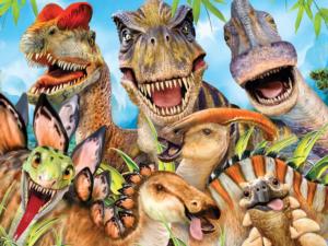 Dinosaur Selfie  Dinosaurs Lenticular Puzzle By Prime 3d Ltd