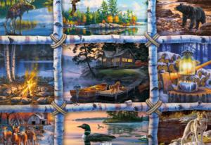 North Country Cabin & Cottage Jigsaw Puzzle By Buffalo Games