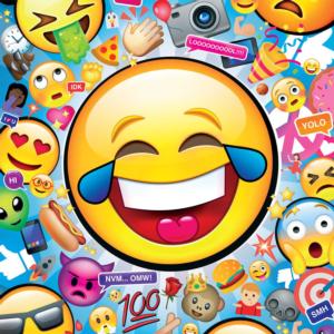 Emojis Cartoon Large Piece By Buffalo Games