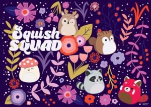 Squish Squad Animals Jigsaw Puzzle By Buffalo Games