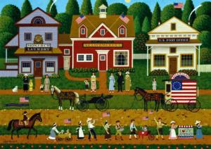Young Patriots Americana Jigsaw Puzzle By Buffalo Games