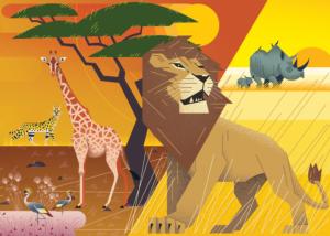 Kids Safari Safari Animals Children's Puzzles By Buffalo Games