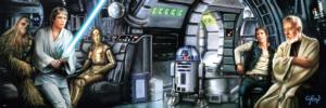 Star Wars Classic Star Wars Panoramic Puzzle By Buffalo Games