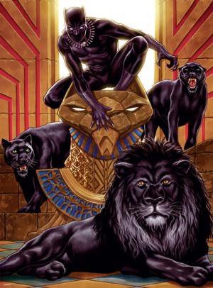 Black Panther (Vol. 6) #1 Variant Black Panther Jigsaw Puzzle By Buffalo Games