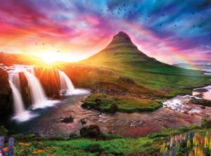 Iceland Sunset Photography Jigsaw Puzzle By Buffalo Games