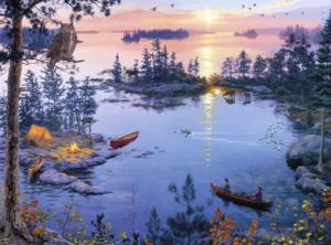 Eagle-Eye View Lakes & Rivers Jigsaw Puzzle By Buffalo Games