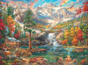 Almost Heaven Landscape Jigsaw Puzzle By Buffalo Games
