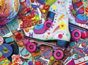 Skate Night Collage Jigsaw Puzzle By Buffalo Games