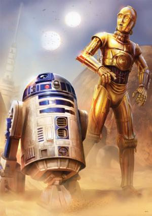 Droids at Tatooine Star Wars Large Piece By Buffalo Games