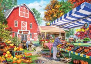 Grandpa's Farm Market Food and Drink Jigsaw Puzzle By Buffalo Games