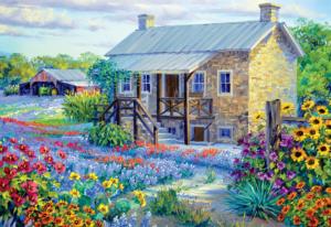 Stone House Farm Around the House Jigsaw Puzzle By Buffalo Games