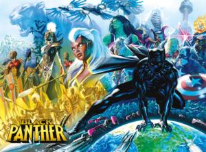 Black Panther #1 Black Panther Jigsaw Puzzle By Buffalo Games
