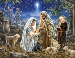 Let Us Adore Him! Christmas Jigsaw Puzzle By Springbok