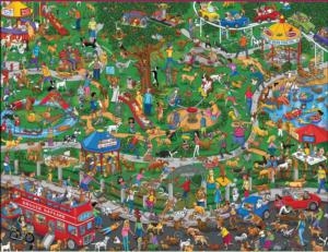 The Dog Park People Jigsaw Puzzle By Springbok