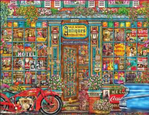 Old School Antiques Shopping Jigsaw Puzzle By Springbok