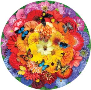 Colorful Bloom Flower & Garden Jigsaw Puzzle By Springbok