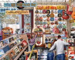 The Melody Shop Nostalgic & Retro Jigsaw Puzzle By Springbok
