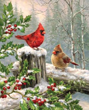 Winter Visitors Winter Jigsaw Puzzle By Springbok