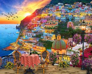 Positano Italy Sunrise & Sunset Jigsaw Puzzle By Springbok