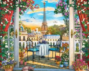 Luxurious Lookout Paris & France Jigsaw Puzzle By Springbok