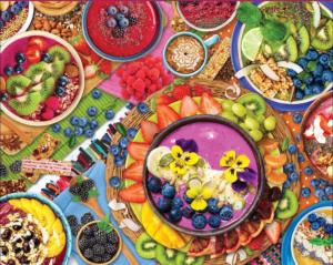 Smoothie Bowls Fruit & Vegetable Jigsaw Puzzle By Springbok