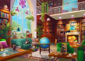 The Library Around the House Jigsaw Puzzle By Springbok