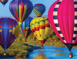 Take Flight Hot Air Balloon Large Piece By Springbok