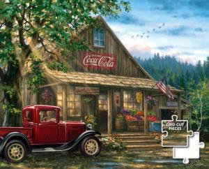 General Store Cabin & Cottage Wooden Jigsaw Puzzle By Springbok